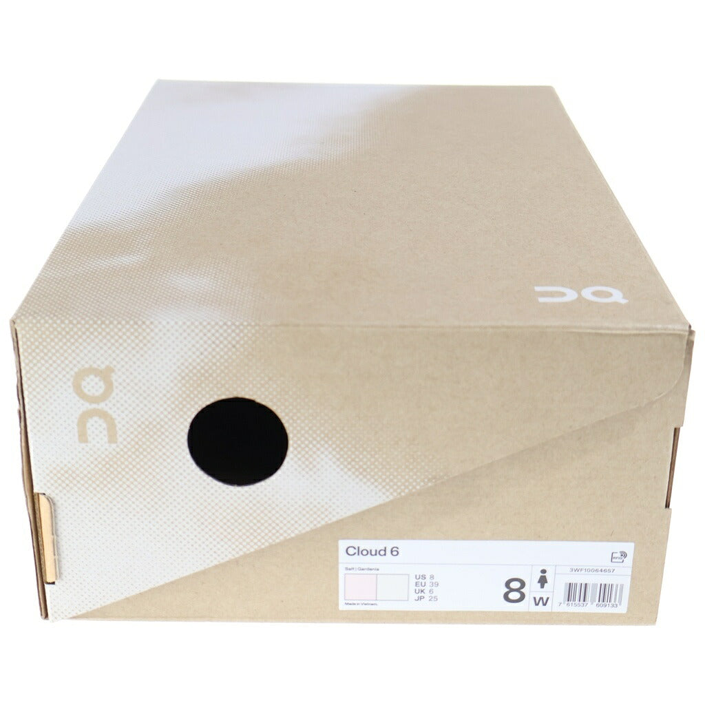 On(オン) Cloud 6 クラウド6 メッシュローカットスニーカー シューズ ピンク 3WF10064657