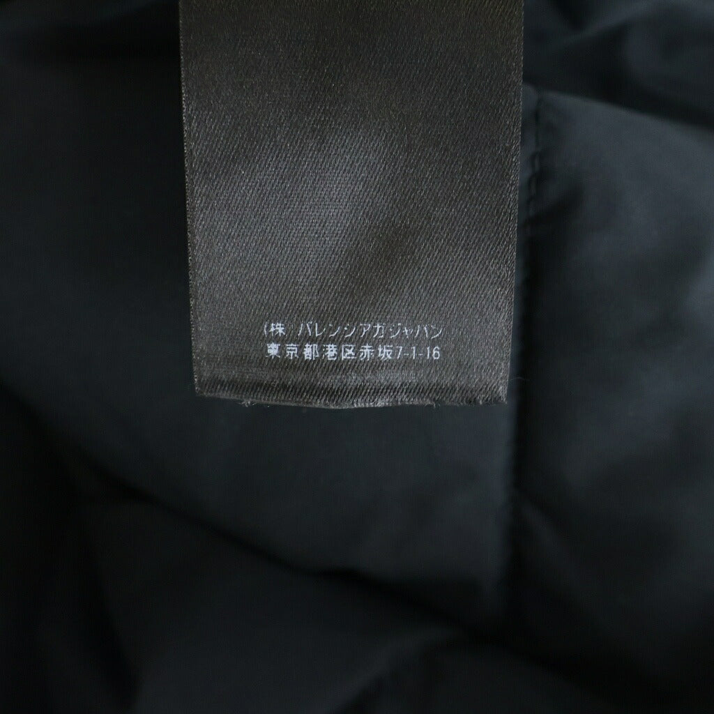 BALENCIAGA(バレンシアガ) Hooded Puffer Coat フーデッドパファージャケット ブラック 556725 TYD33