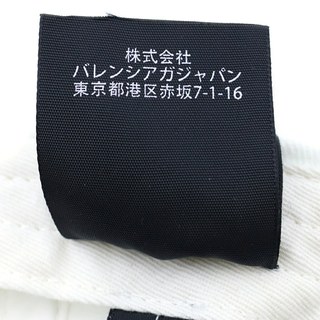 BALENCIAGA(バレンシアガ) BBロゴ MODE ベースボールキャップ 帽子 ホワイト