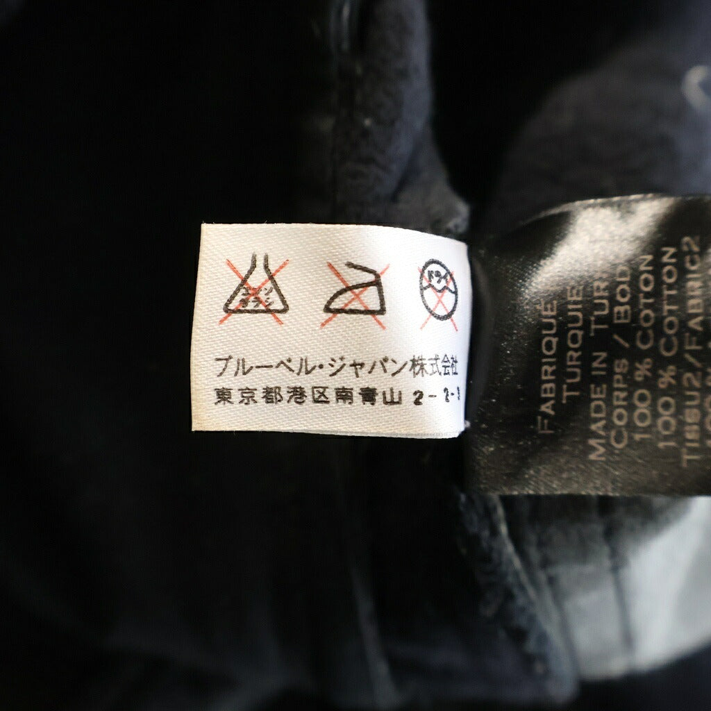 BALMAIN(バルマン) スウェットバイカーパンツ レザー切り替えジョガーパンツ ブラック S6HJ510D143C