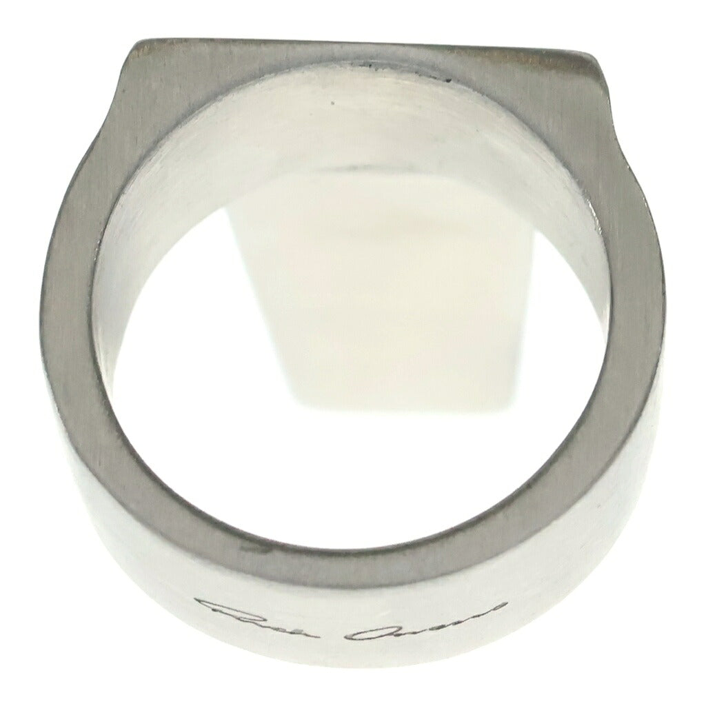 Rick Owens(リックオウエンス) TRUNK RING トランクリング シルバー