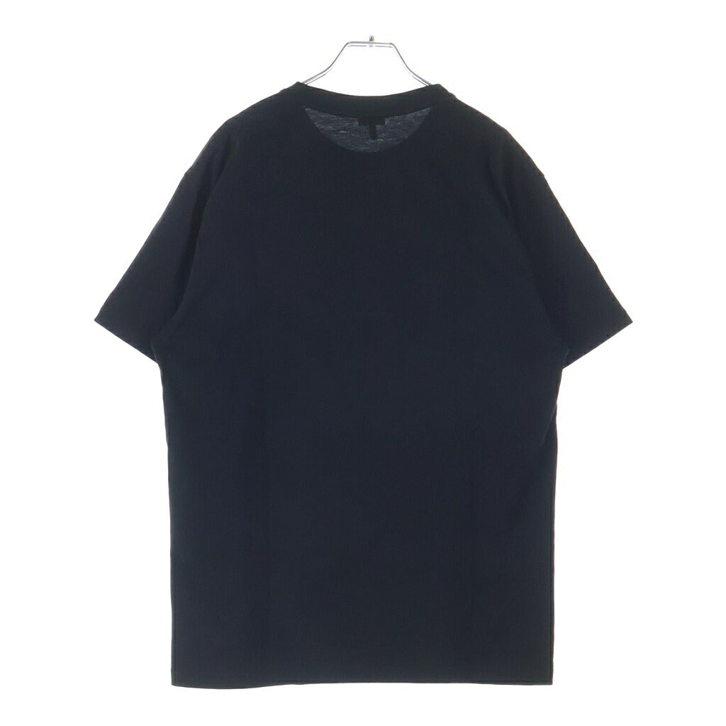 LOEWE(ロエベ) PIXELATED ANAGRAM LOGO ピクセレイテッド アナグラムパズルロゴ クルーネック半袖カットソーTシャツ ブラック H526Y22XAD