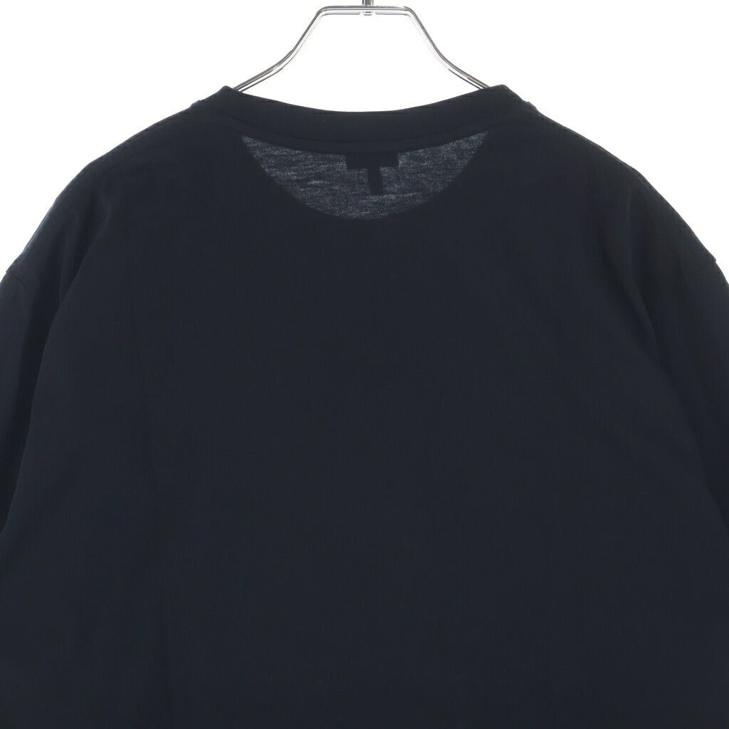 LOEWE(ロエベ) PIXELATED ANAGRAM LOGO ピクセレイテッド アナグラムパズルロゴ クルーネック半袖カットソーTシャツ ブラック H526Y22XAD