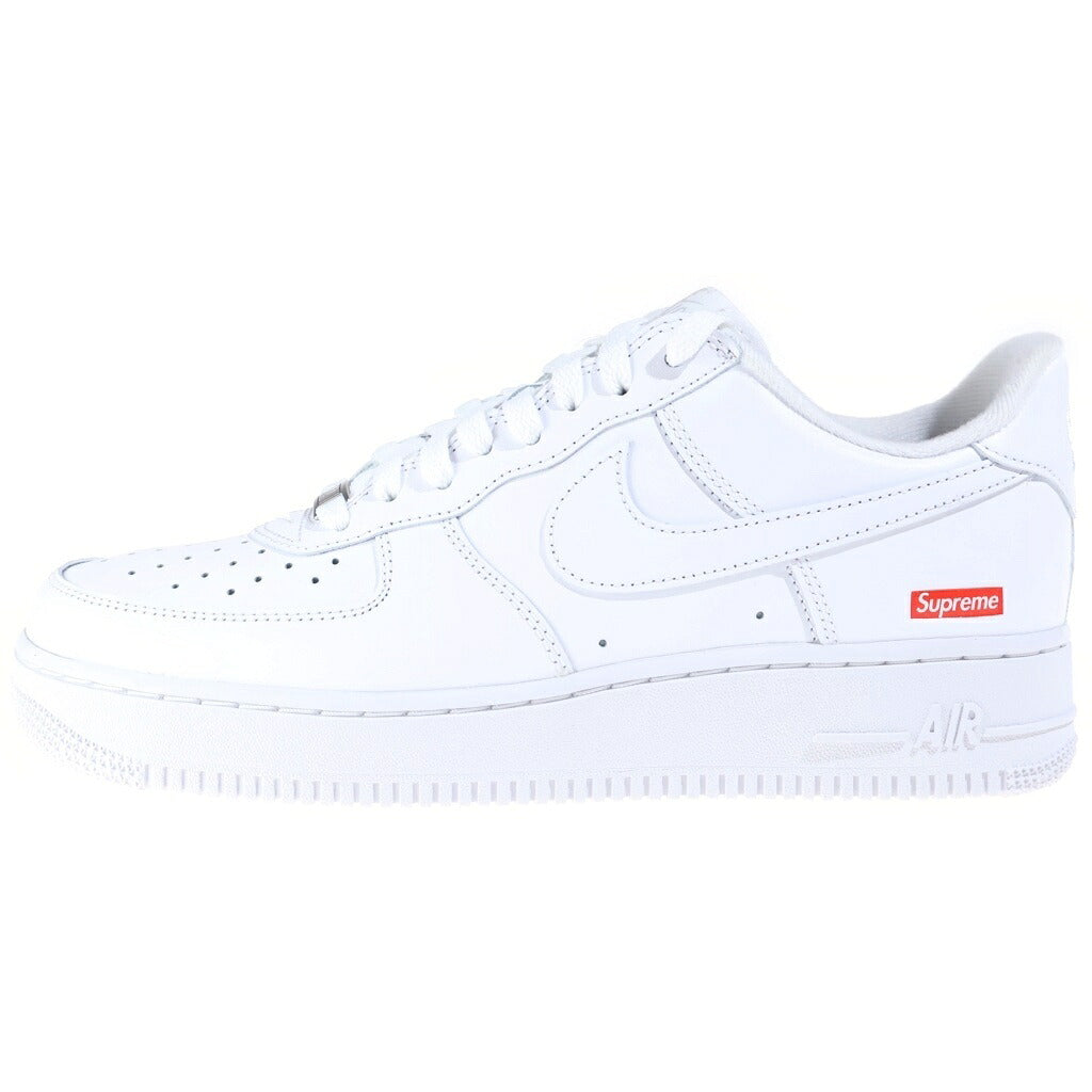 NIKE(ナイキ) ×supreme AIR FORCE1 LOW シュプリーム エアフォース1 ローカットスニーカー ホワイト US9/27cm CU9225-100