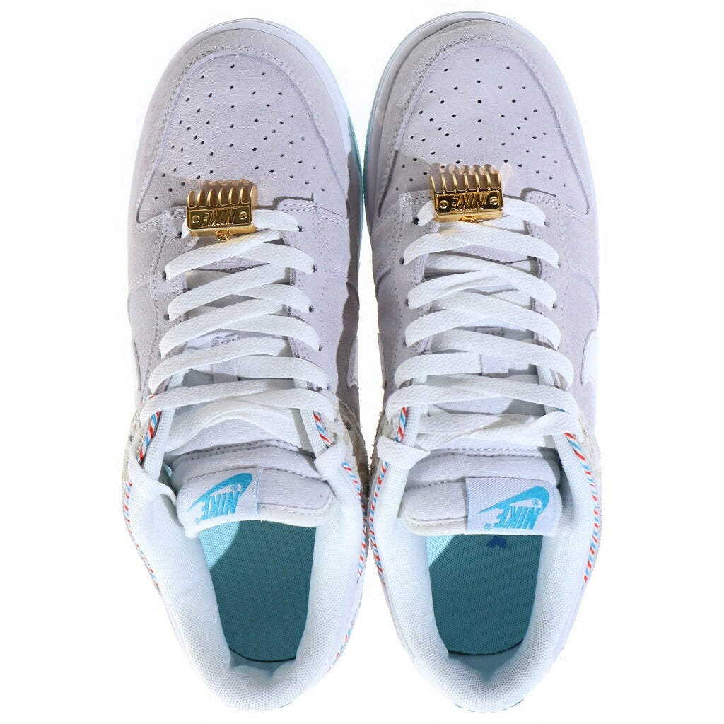 NIKE(ナイキ) DUNK LOW RETRO “Barber Shop Grey ダンク ロー レトロ SE バーバーショップ グレー US9/27cm