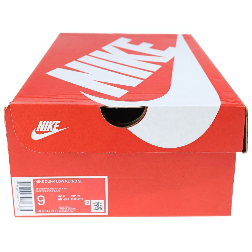NIKE(ナイキ) DUNK LOW RETRO “Barber Shop Grey ダンク ロー レトロ SE バーバーショップ グレー US9/27cm