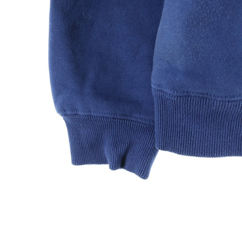 STUSSY(ステューシー) アーチロゴ パイル刺繍 プルオーバースウェットパーカー ブルー