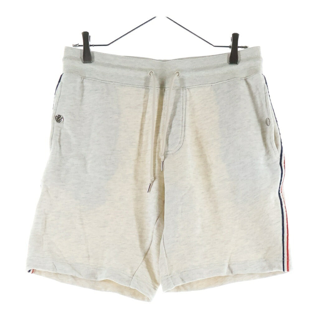 MONCLER(モンクレール) トリコロール サイドライン ハーフパンツ グレーD10918706500 8098U