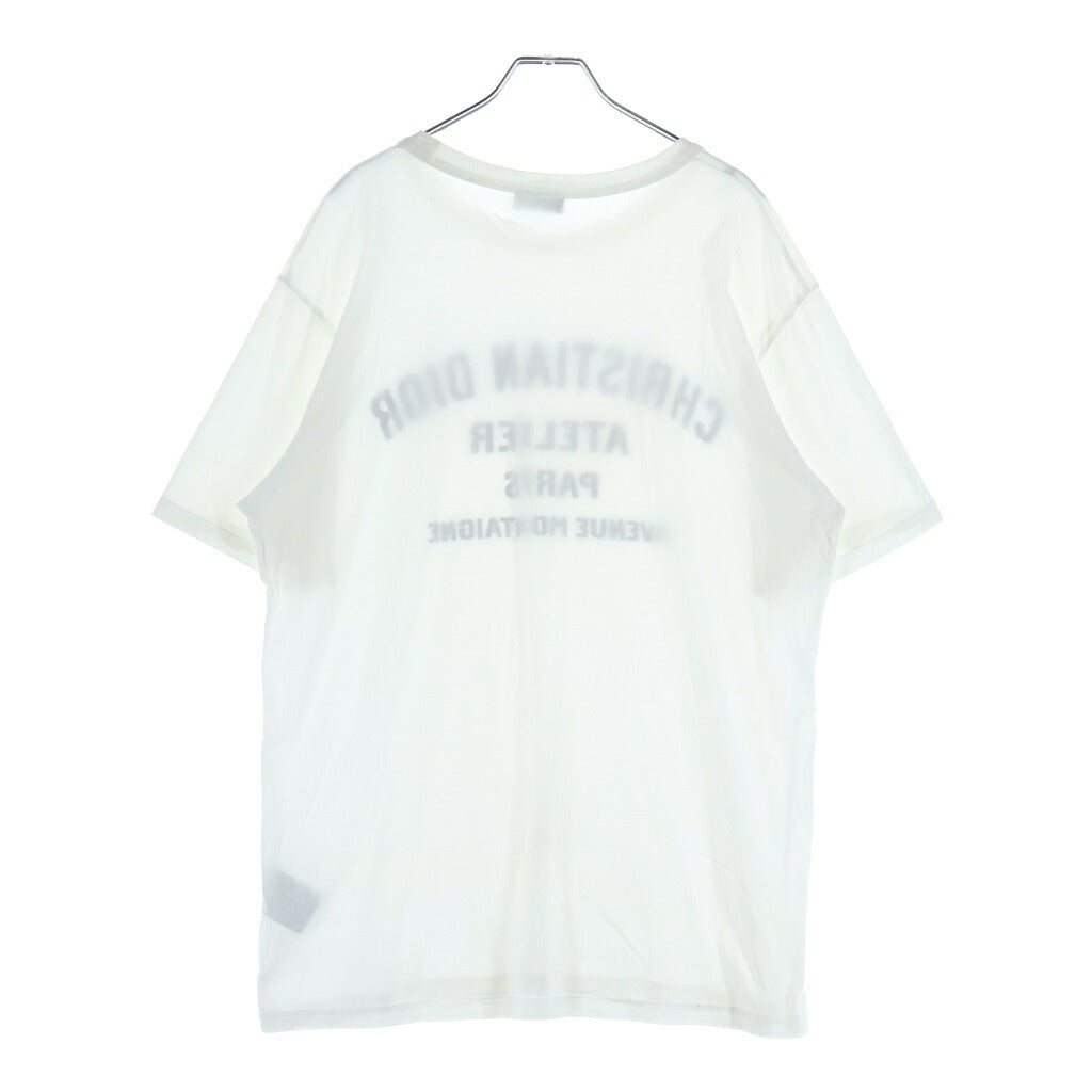 DIOR(ディオール) 21SS ATELIER ロゴプリント 半袖Tシャツ カットソー ホワイト 043J615A0589
