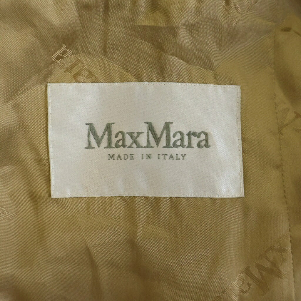 Max Mara(マックスマーラ) フーデットウールコート ガウンコート キャメル 108607896 レディース
