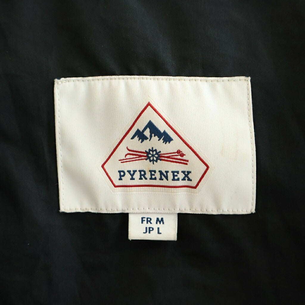 PYRENEX(ピレネックス) DONY ドニー ジップアップコンシールドフーデッドダウンジャケット ブラック HMQ048