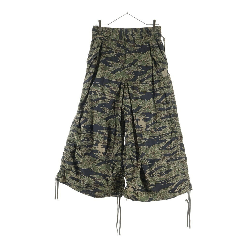 HYSTERIC GLAMOUR(ヒステリックグラマー) サイドギャザーミリタリーパンツ カーキ レディース 01261AP08