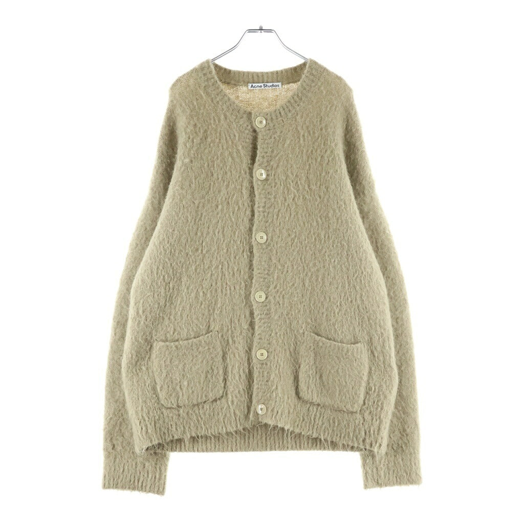 Acne Studios(アクネ ストゥディオズ) Wool Mohair ウールモヘアカーディガン ブラウン B60288