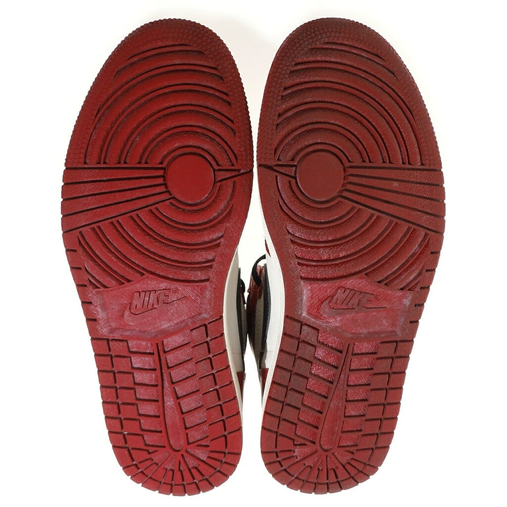 NIKE(ナイキ) AIR JORDAN1 HIGH OG LOST & FOUND CHICAGO エアジョーダン1 ロスト アンド ファウンド シカゴ ハイカットスニーカー ホワイト/レッド US9/27cm DZ5485-612