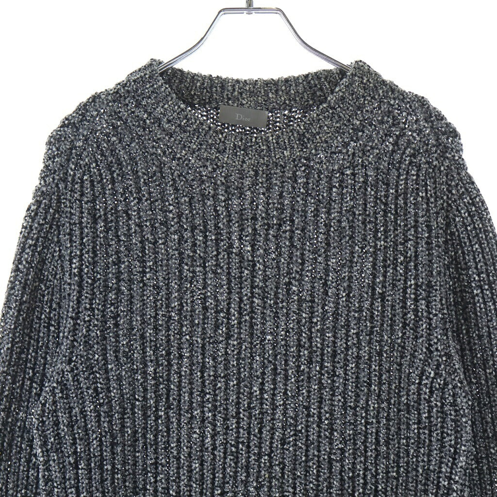 Dior HOMME(ディオールオム) コットンニットセーター グレー 433M626AT950