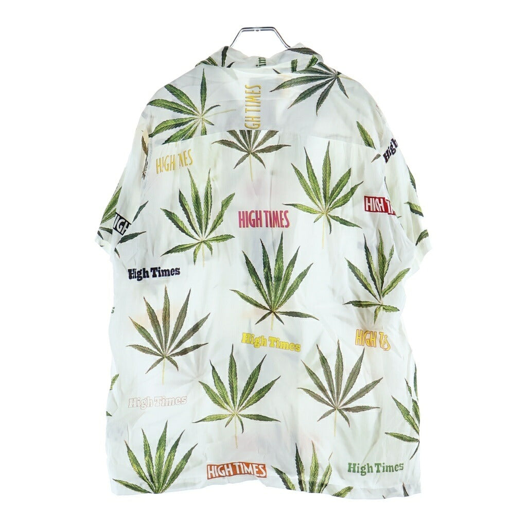 WACKO MARIA(ワコマリア) 18SS HIGH TIMES ハワイアンアロハ半袖シャツ ホワイト