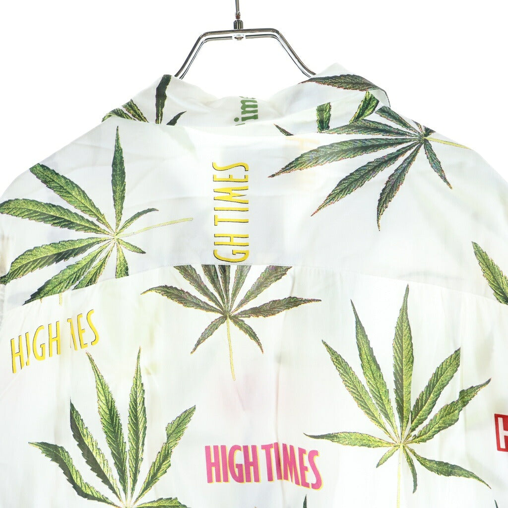 WACKO MARIA(ワコマリア) 18SS HIGH TIMES ハワイアンアロハ半袖シャツ ホワイト