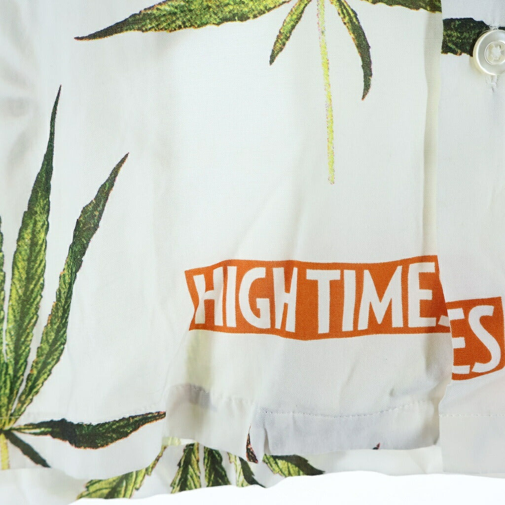 WACKO MARIA(ワコマリア) 18SS HIGH TIMES ハワイアンアロハ半袖シャツ ホワイト