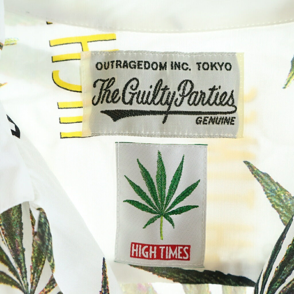 WACKO MARIA(ワコマリア) 18SS HIGH TIMES ハワイアンアロハ半袖シャツ ホワイト
