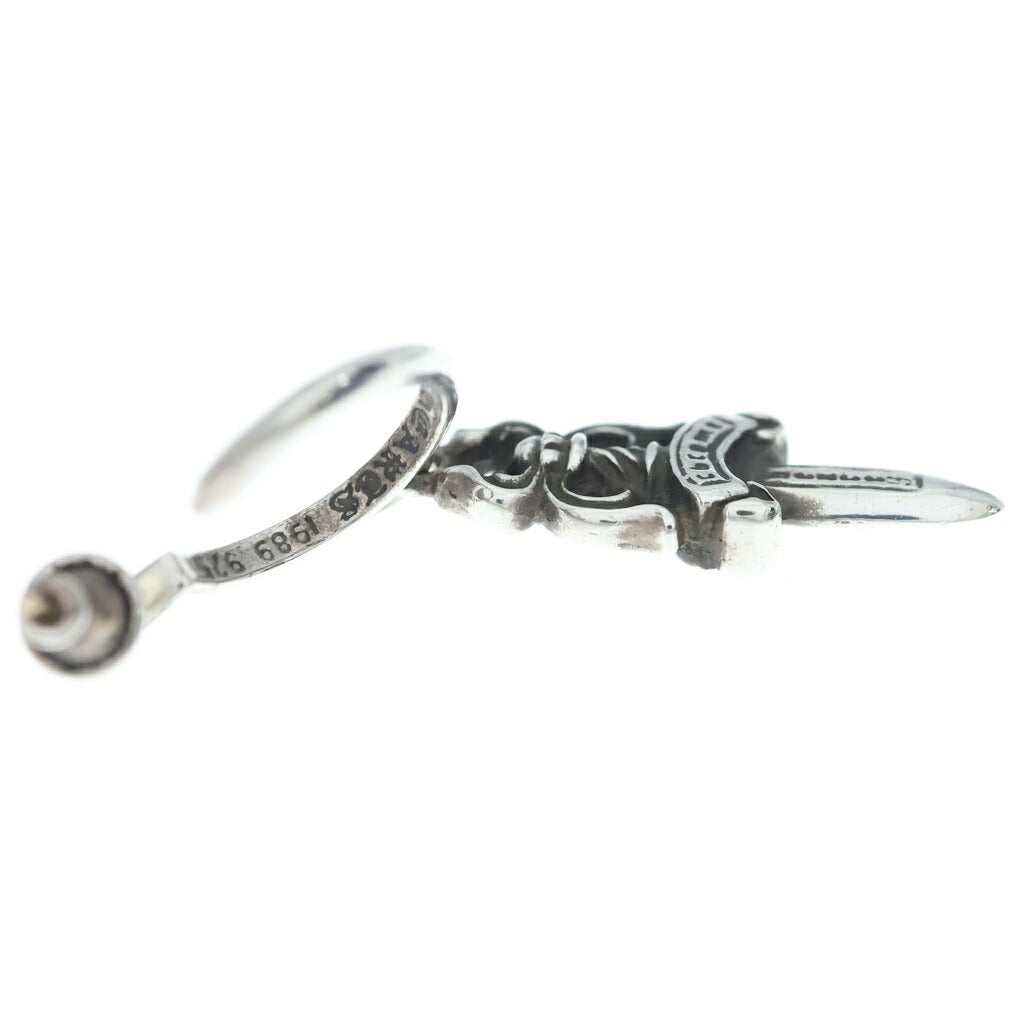 CHROME HEARTS(クロムハーツ) No5 DAGGER #5 ダガーフープ ピアス シルバー BCA106