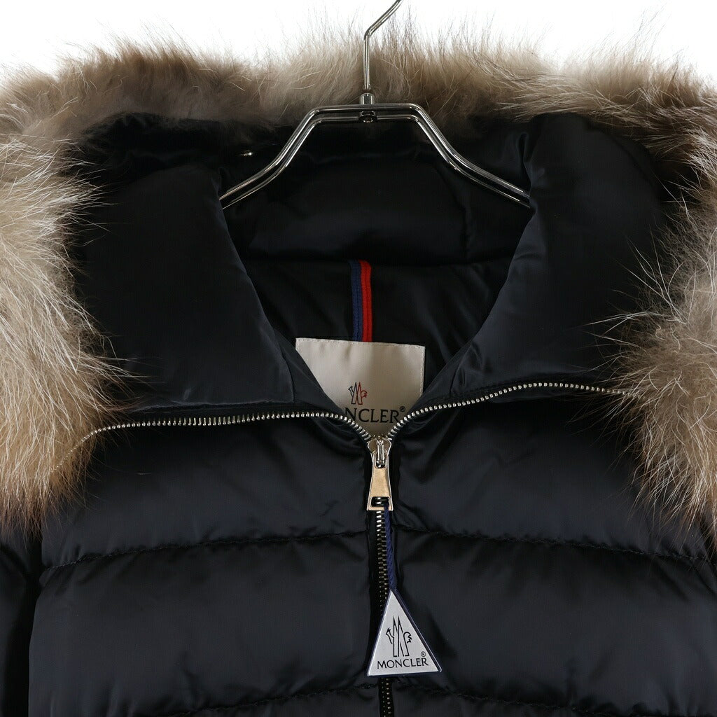MONCLER(モンクレール) CUPIDONE キュピドン ファーフーディーダウンジャケット レディース ブラック H20931A00135 59685