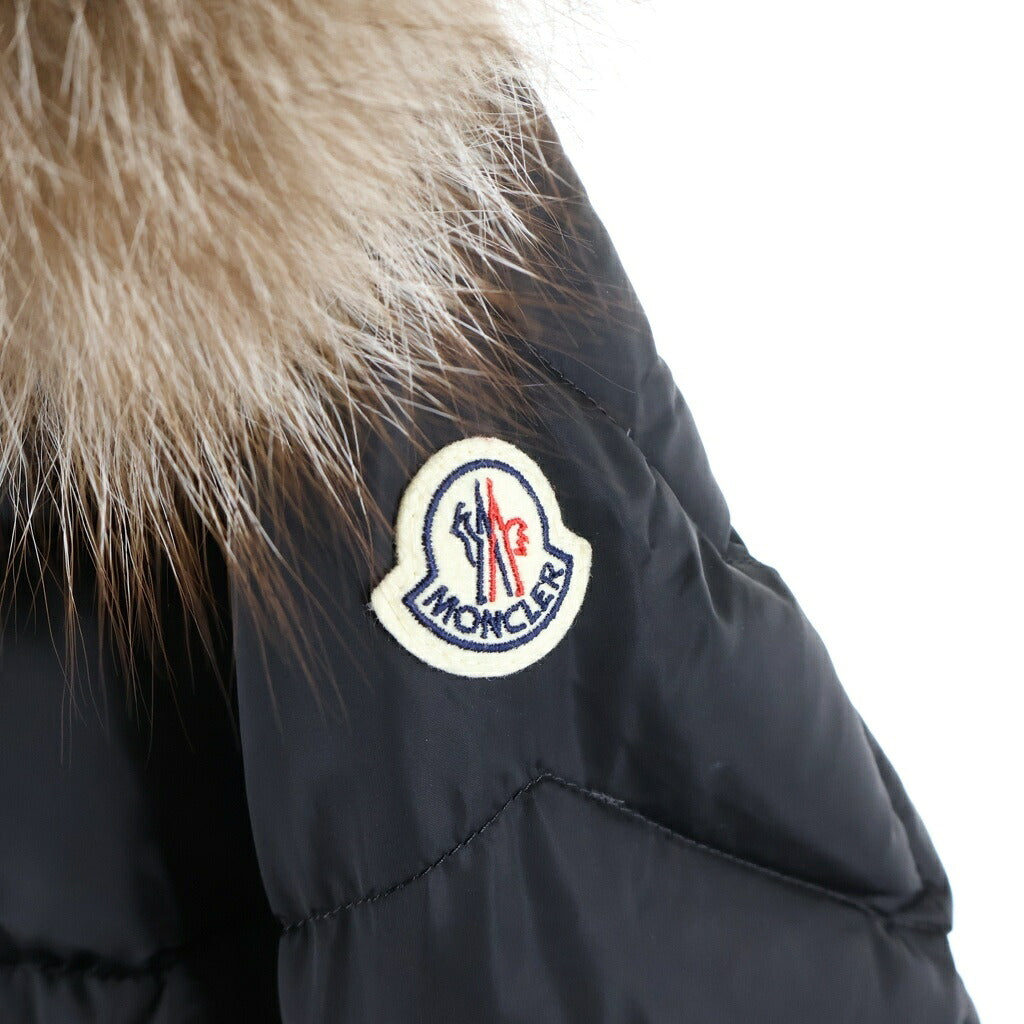 MONCLER(モンクレール) CUPIDONE キュピドン ファーフーディーダウンジャケット レディース ブラック H20931A00135 59685