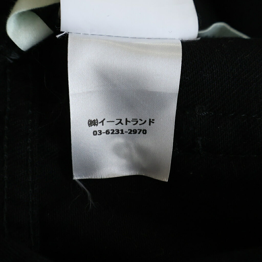 OFF-WHITE(オフホワイト) 19AW ×EV BRAVADO RELAXED JEANS エブブラバド ロゴエンブロイダリー リラックスデニムパンツ ブラック OMYA039F19E54046