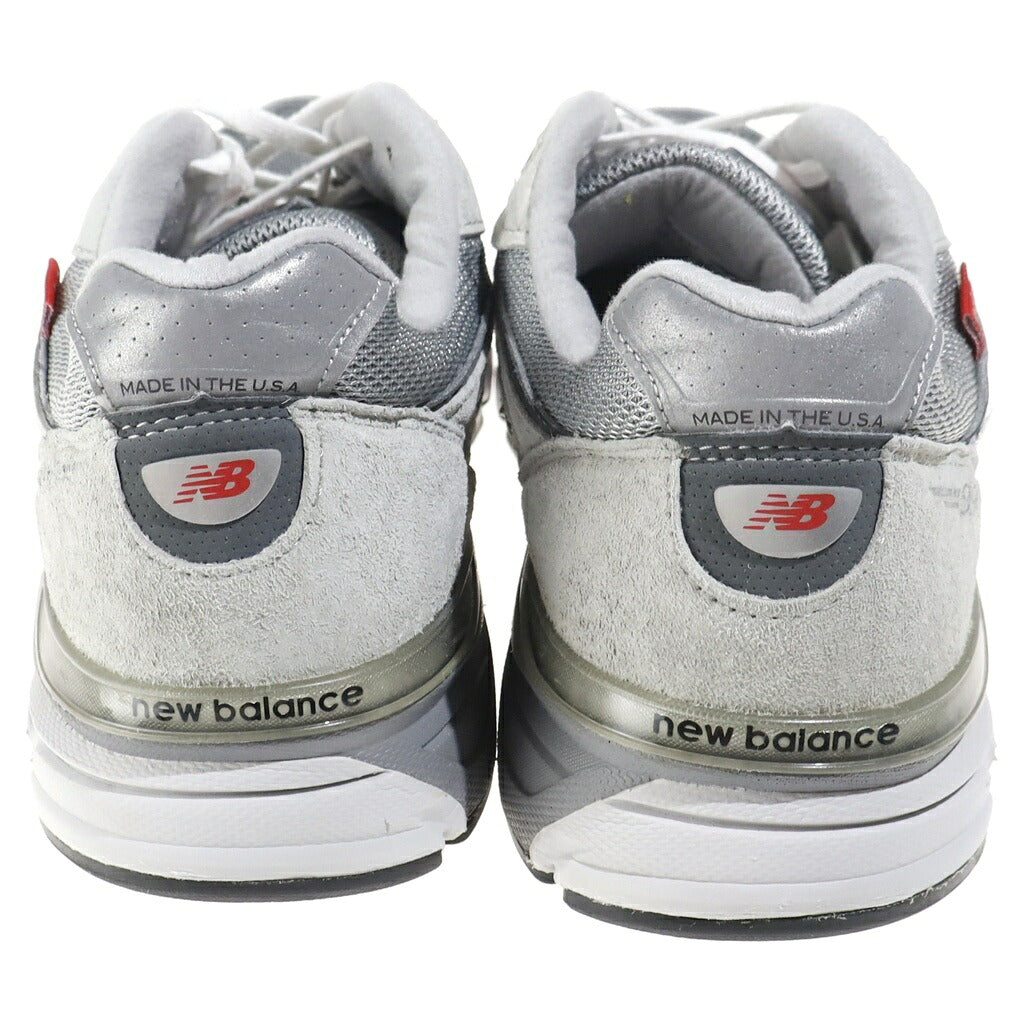 New Balance(ニューバランス) M990VS4 スウェードローカットスニーカー グレー US13/31cm