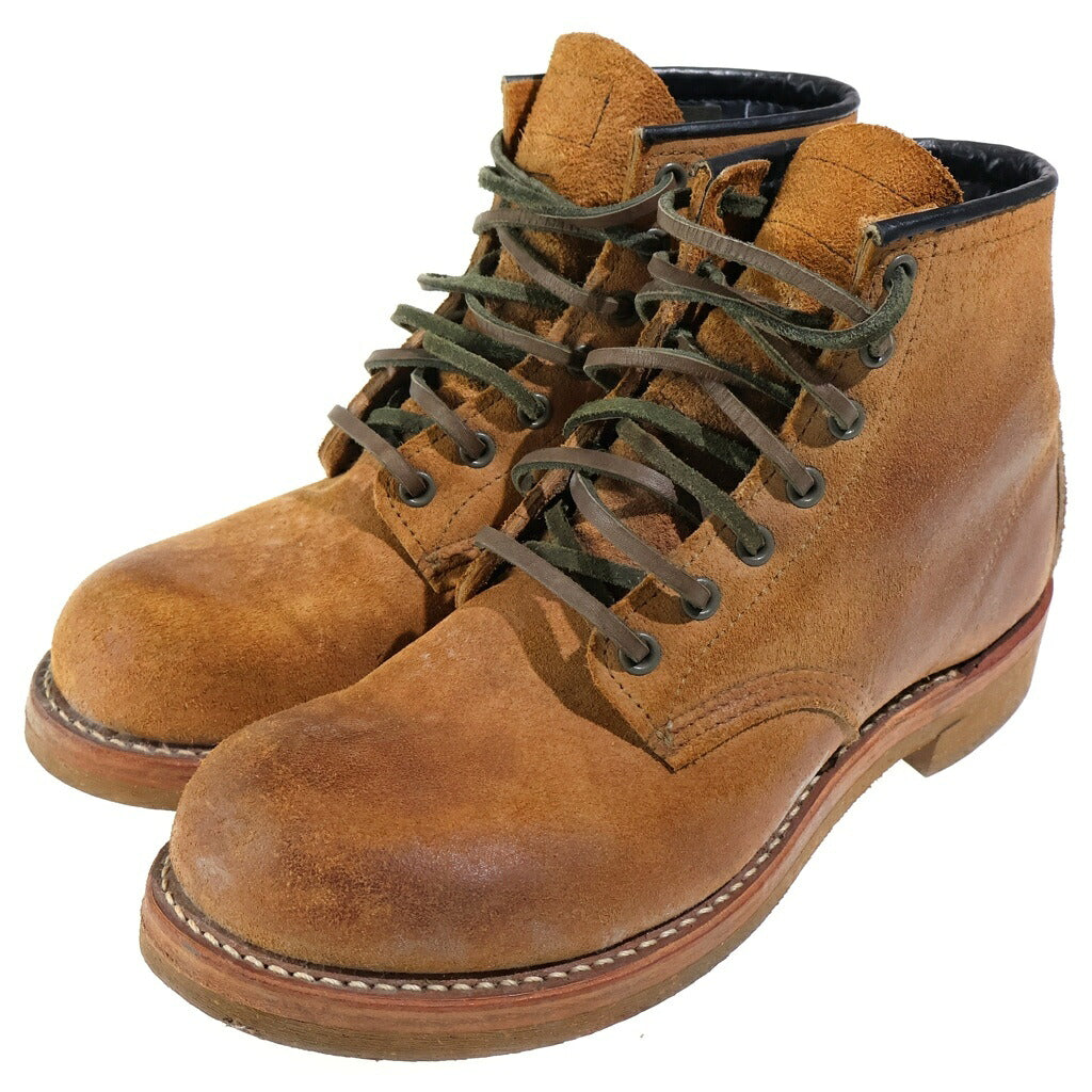 RED WING(レッド ウイング) ×Nigel Cabourn ナイジェルケーボン スエードレザーブーツ シューズ ブラウン 4619