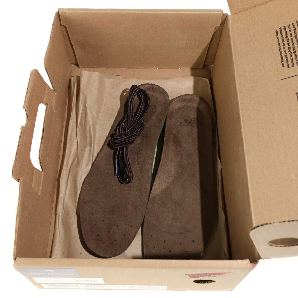 RED WING(レッド ウイング) ×Nigel Cabourn ナイジェルケーボン スエードレザーブーツ シューズ ブラウン 4619