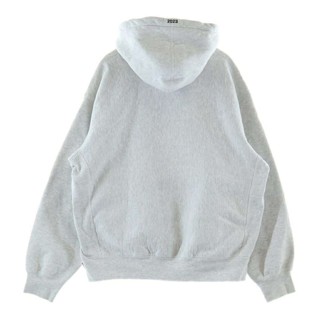 SUPREME(シュプリーム) 23AW Box Logo Hooded Sweatshirt カモフラボックスロゴ プルオーバーパーカー グレー