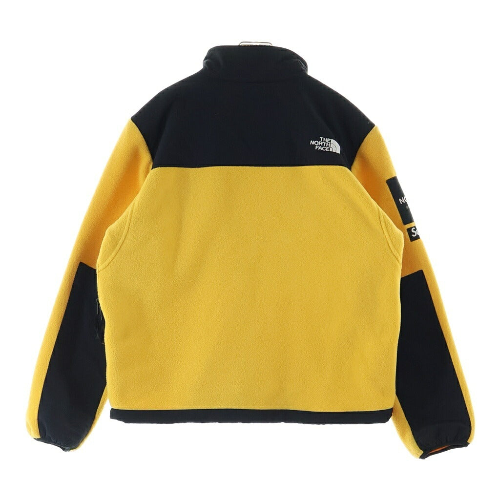 SUPREME(シュプリーム) 19SS ×THE NORTH FACE Arc Logo Denali Fleece Jacket フリースジャケット ブラック/イエロー NA119031