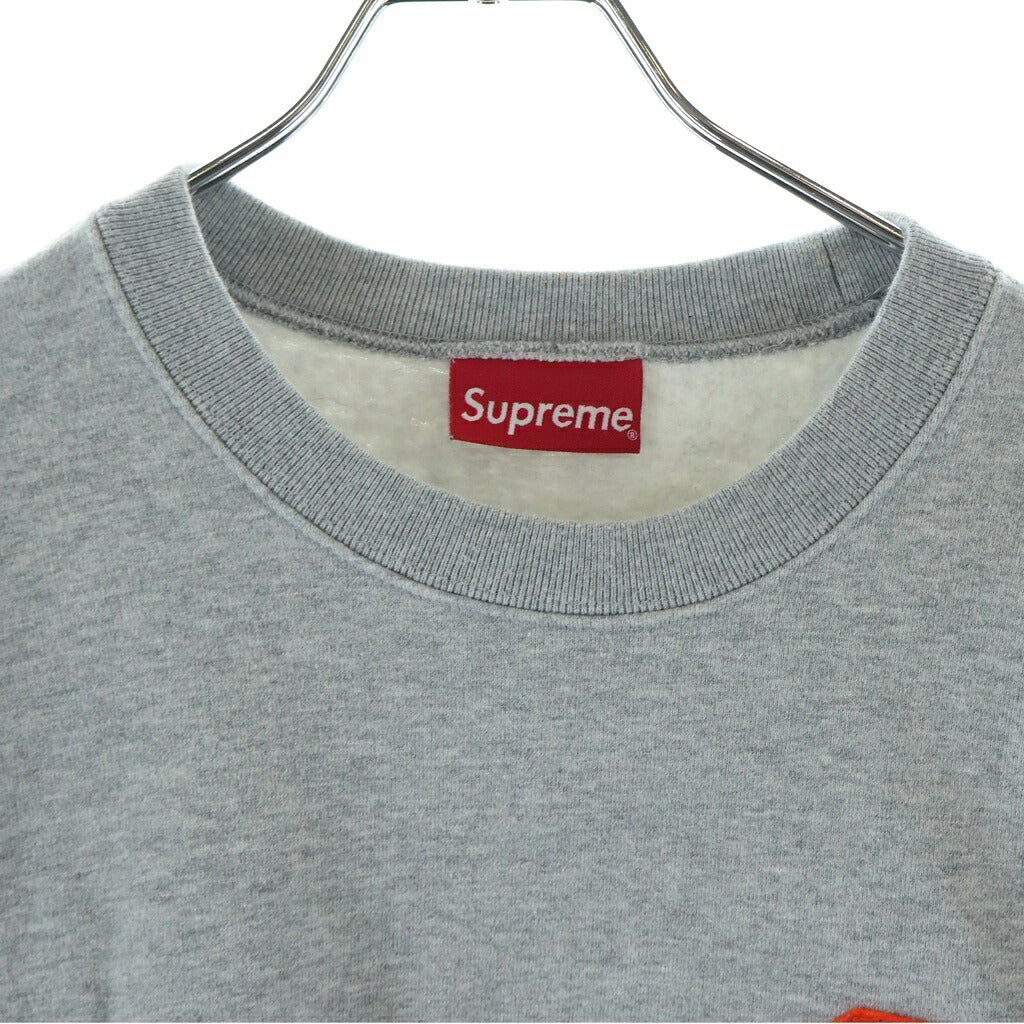 SUPREME(シュプリーム) 20AW Big Arc Crewneck ビッグアーチロゴ クルーネックスウェットトレーナー グレー