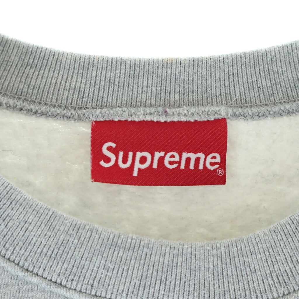 SUPREME(シュプリーム) 20AW Big Arc Crewneck ビッグアーチロゴ クルーネックスウェットトレーナー グレー