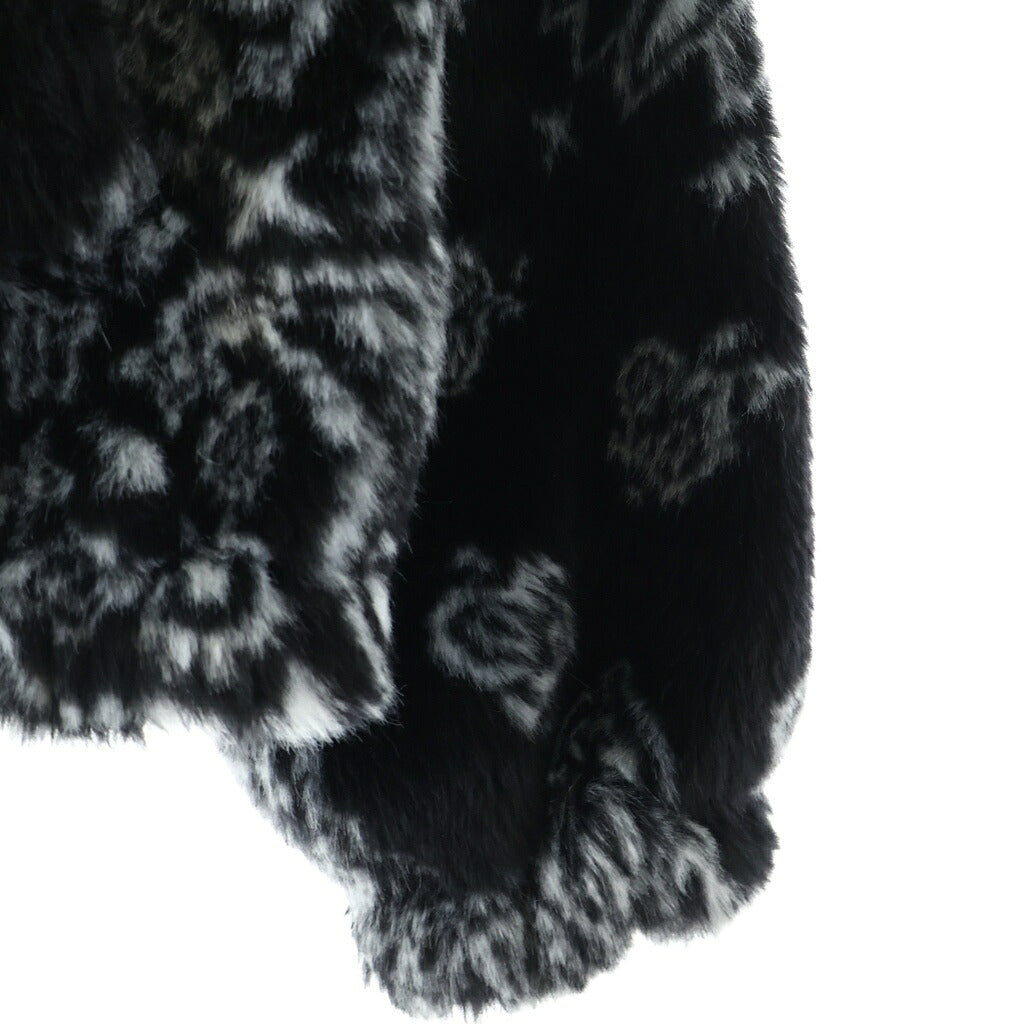 SUPREME(シュプリーム) 21SS Bandana Faux Fur Bomber Jacket バンダナフェイクファー ボンバージャケット ブラック