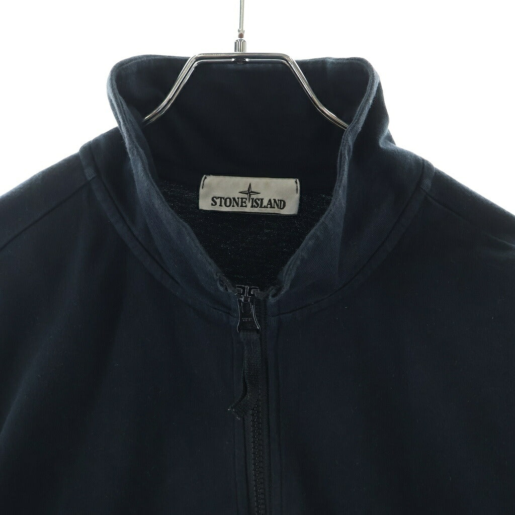 STONE ISLAND(ストーンアイランド) SWEAT ZIP SHIRT スウェット シップシャツ ブラック 791562050 V0029