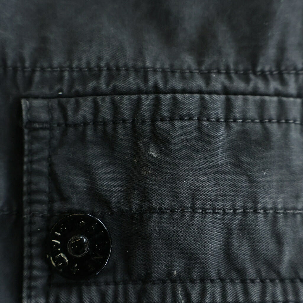 STONE ISLAND(ストーンアイランド) 13SS Garment Dyed ガーメントダイ コットンオーバーシャツ グレー 5815118WN