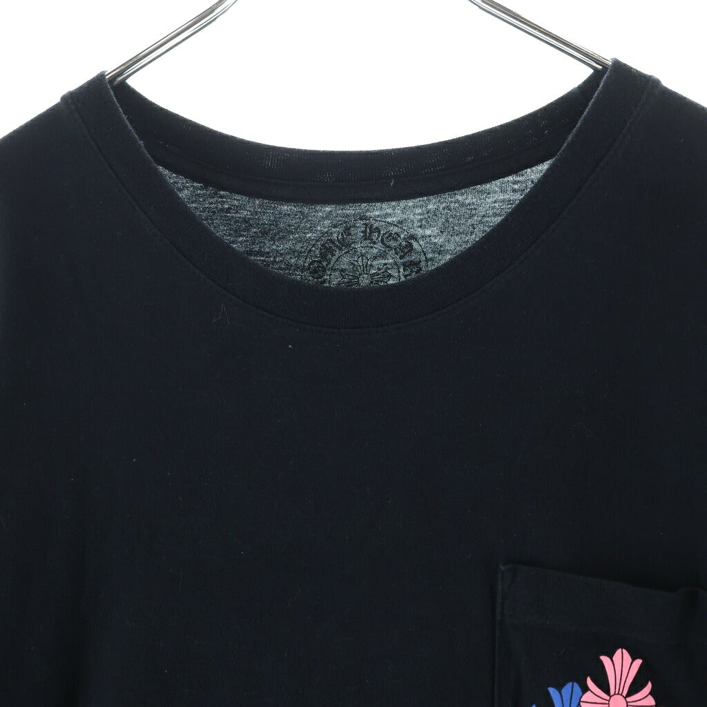 CHROME HEARTS(クロムハーツ) MLT CEM CRS TEE マルチセメタリークロスプリント クルーネック半袖Tシャツカットソー ブラック