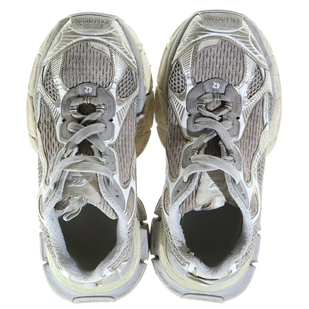 BALENCIAGA(バレンシアガ) 3XL Sneaker スリーエックスエル メッシュローカットスニーカー シューズ グレー 42 734734
