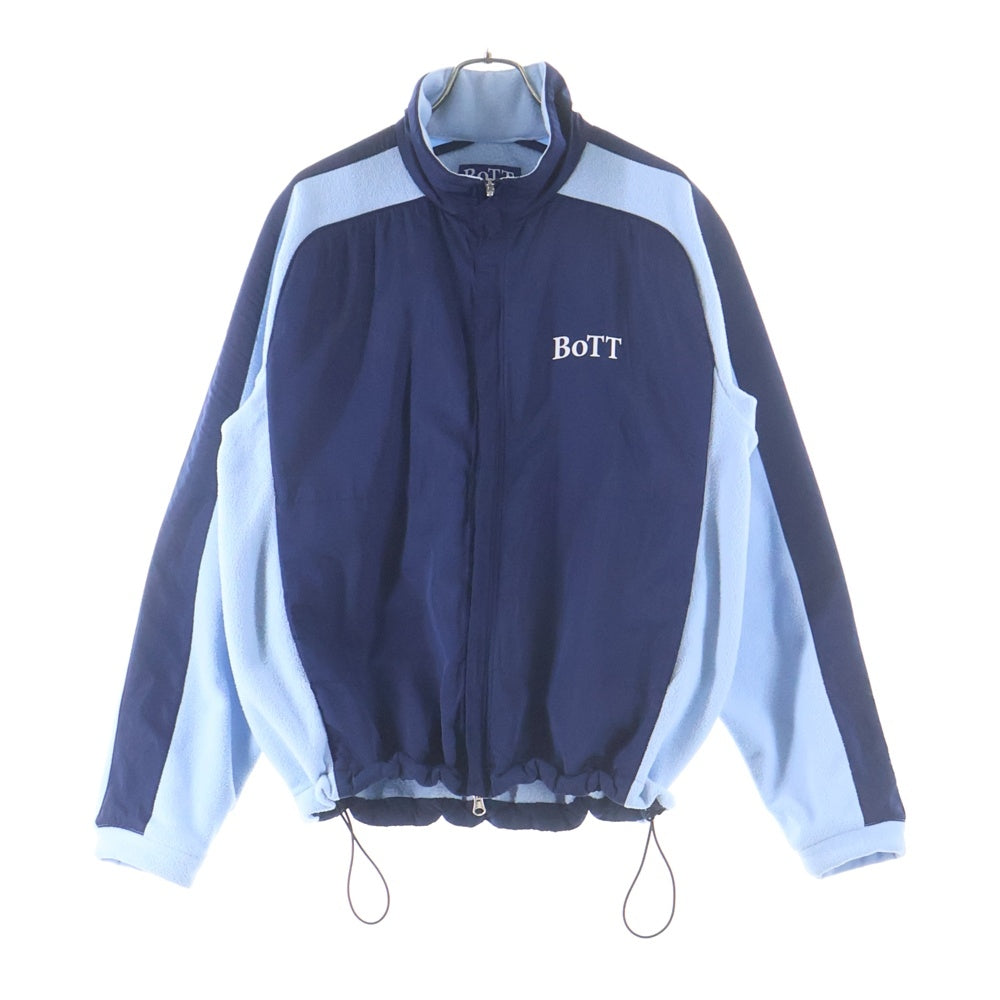 BOTT フリース トラック ジャケット BoTT(ボット) Front logo fleece track jacket with brushed lining