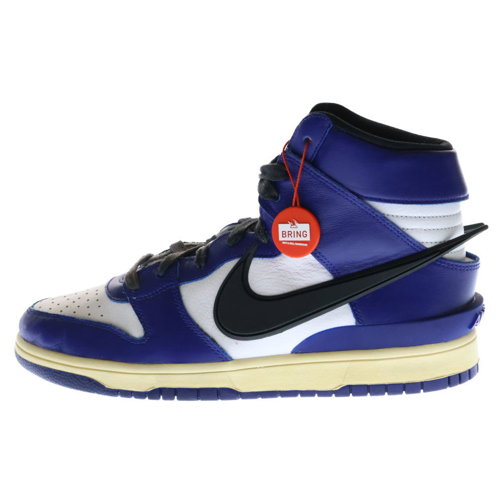 NIKE(ナイキ) ×AMBUSH DUNK HIGH Deep Royal アンブッシュ ダンクハイ ディープロイヤル ハイカットスニーカー ブルー US9,5/27,5cm CU7544-400
