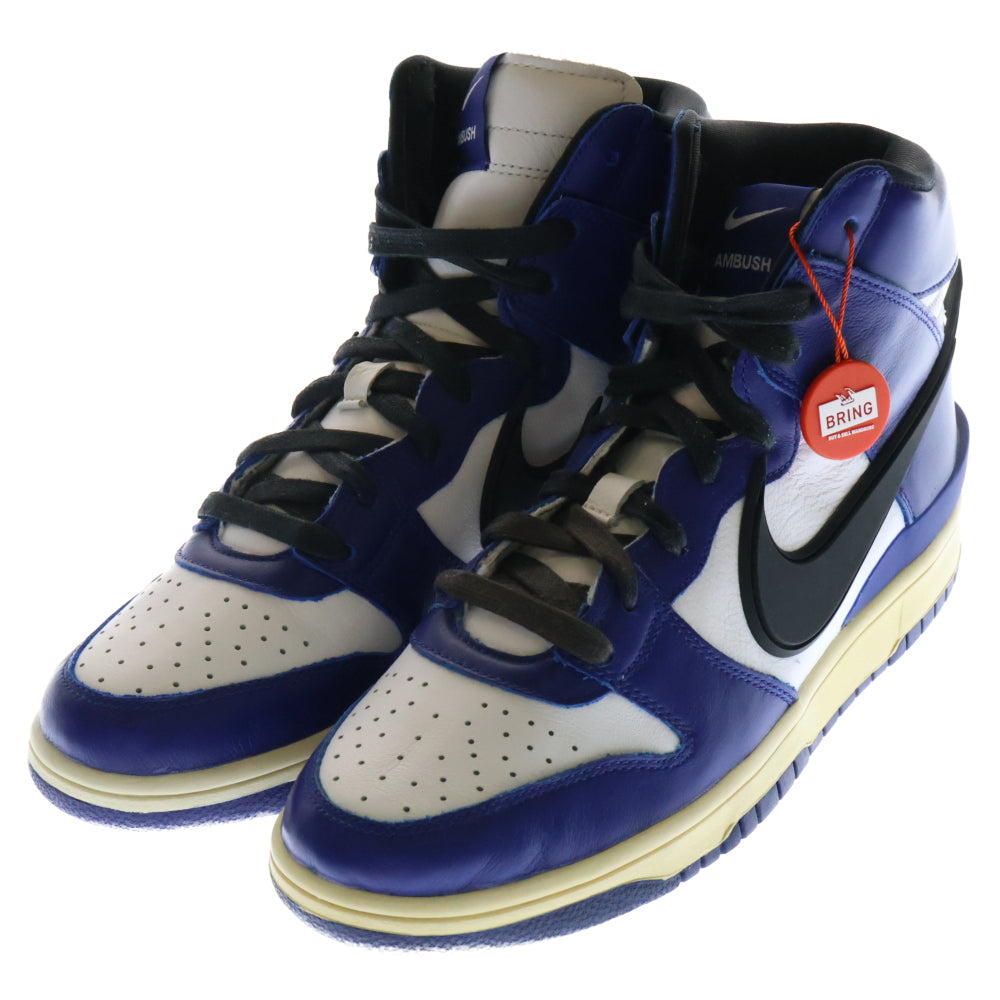 NIKE(ナイキ) ×AMBUSH DUNK HIGH Deep Royal アンブッシュ ダンクハイ ディープロイヤル ハイカットスニーカー ブルー US9,5/27,5cm CU7544-400