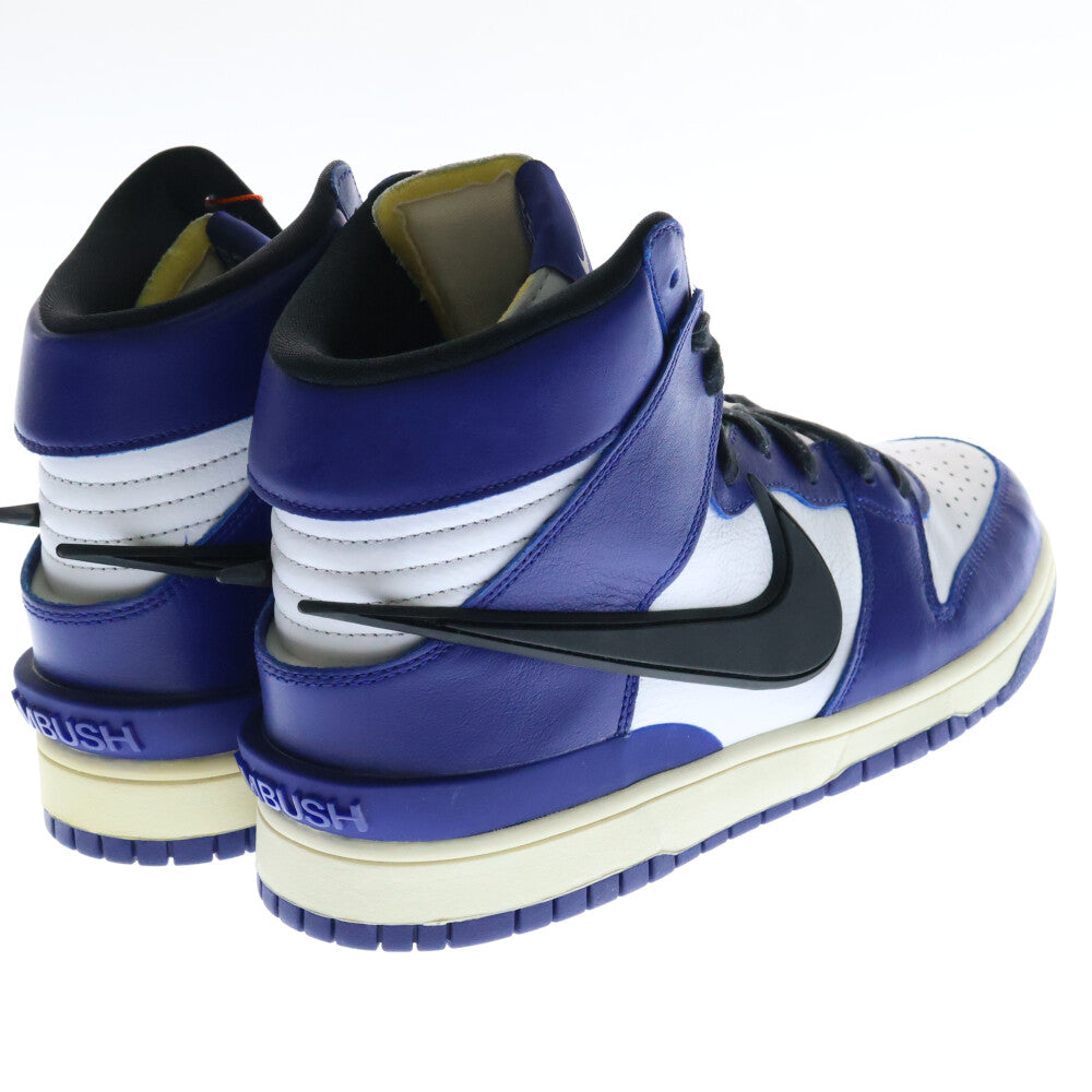 NIKE(ナイキ) ×AMBUSH DUNK HIGH Deep Royal アンブッシュ ダンクハイ ディープロイヤル ハイカットスニーカー ブルー US9,5/27,5cm CU7544-400