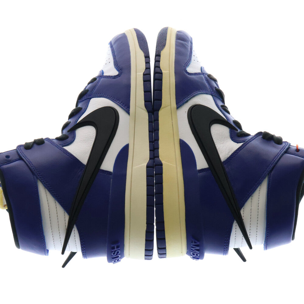 NIKE(ナイキ) ×AMBUSH DUNK HIGH Deep Royal アンブッシュ ダンクハイ ディープロイヤル ハイカットスニーカー ブルー US9,5/27,5cm CU7544-400