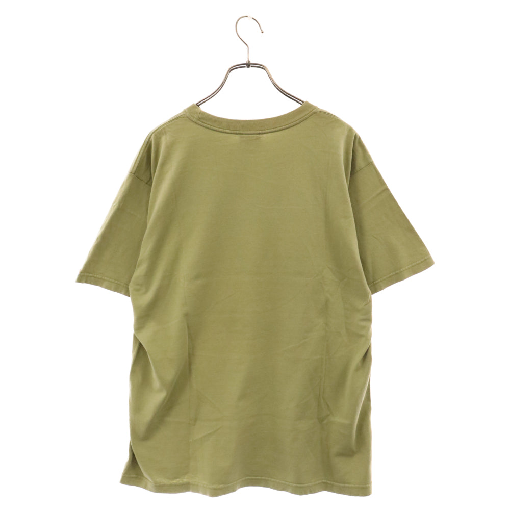 VINTAGE(ヴィンテージ) 00s KHK Ridingmania playstation フロントプリント クルーネック半袖Tシャツ カーキ