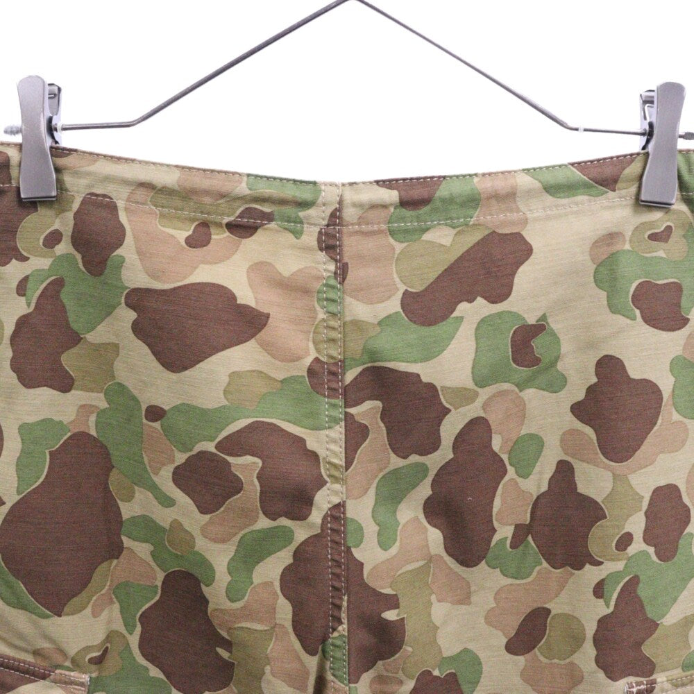 CELINE(セリーヌ) 22AW Cargo Pants ボタンフライ コットン カモフラージュ カーゴパンツ 2Z167629M マルチ レディース