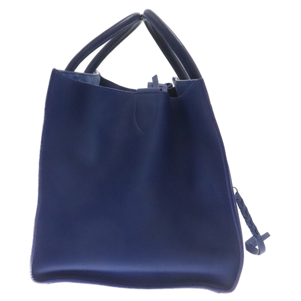 CELINE(セリーヌ) Medium Phantom Luggage Tote Bagr ファントムラゲージ レザートートバッグ F-TB-0142 ブルー