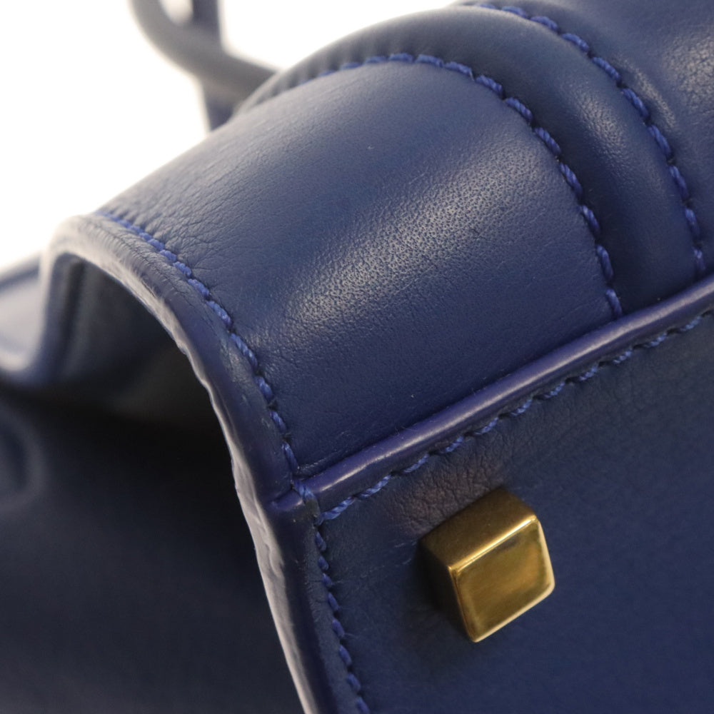 CELINE(セリーヌ) Medium Phantom Luggage Tote Bagr ファントムラゲージ レザートートバッグ F-TB-0142 ブルー