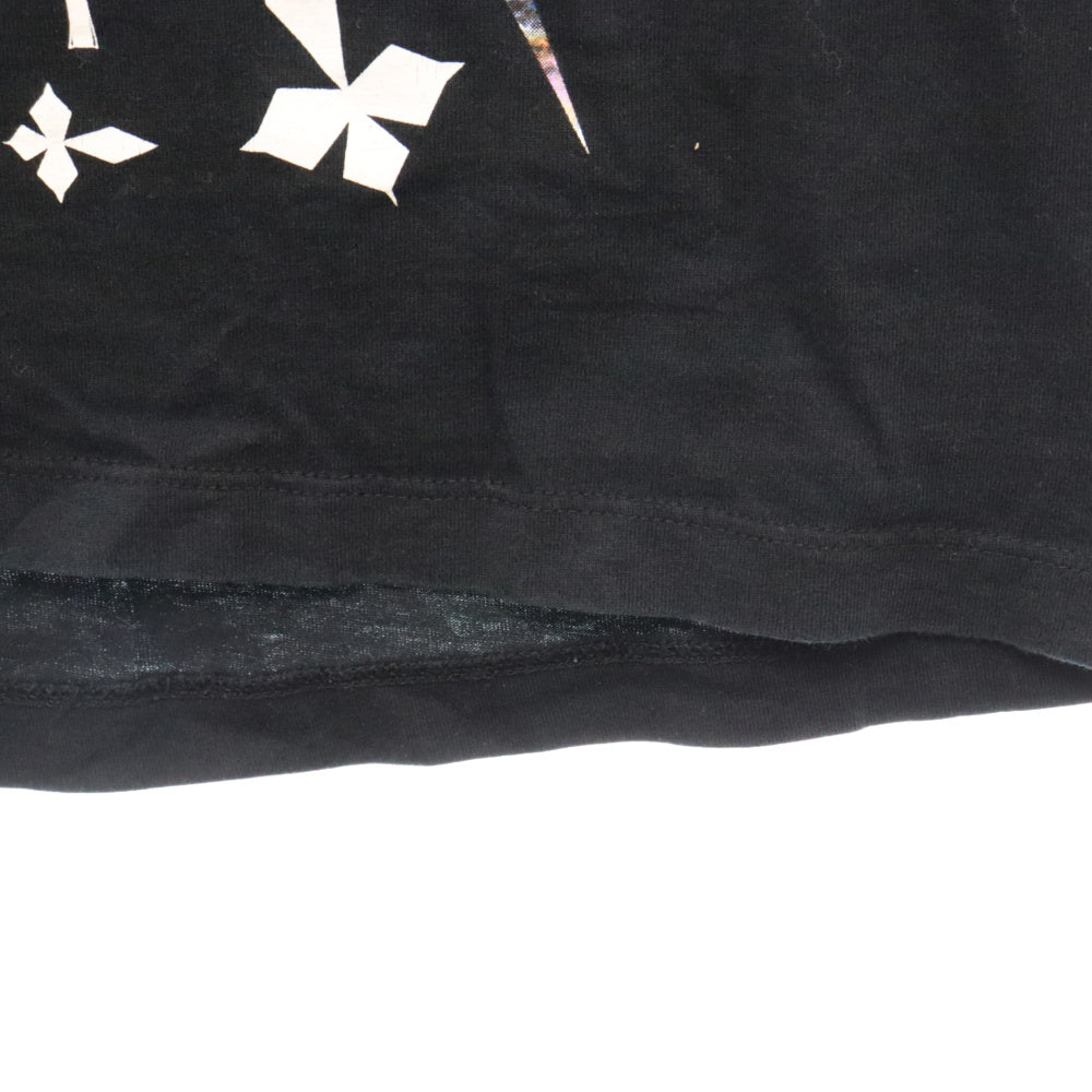 MARCELO BURLON(マルセロバーロン) COUNTY OF MILAN カウンティ ミラノ ウルフTシャツ ブラック/ブルー