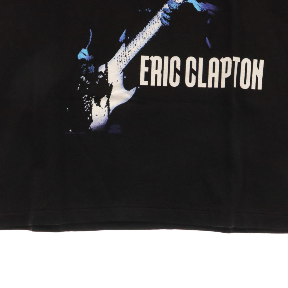 VINTAGE(ヴィンテージ) 90s ERIC CLAPTON 両面プリント エリッククラプトン 半袖Tシャツ カットソー ブラック